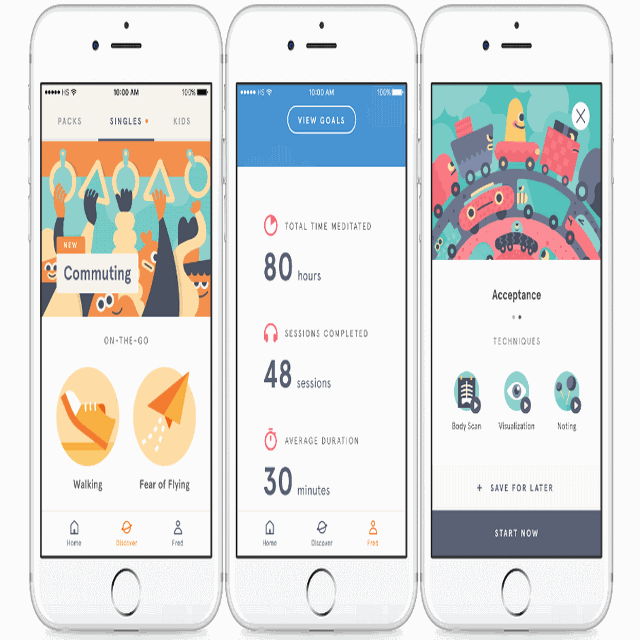 Health Apps headspace app