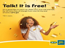 mtn six months free call