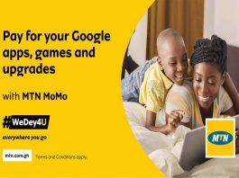 Mtn MoMo GooglePlay Payments