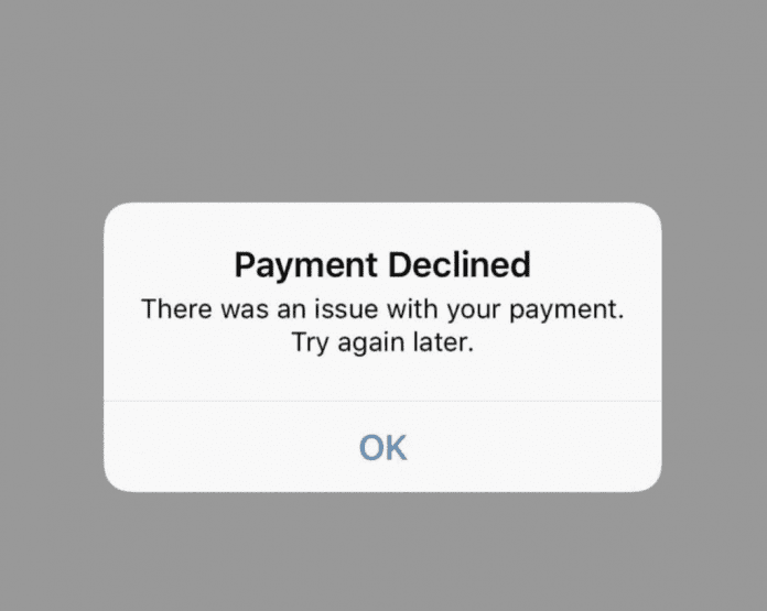 Why is Venmo declining my payment?