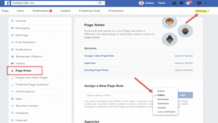 How To Make Someone An Admin On Facebook Page?