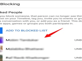 How To Find Blocked People On Facebook?