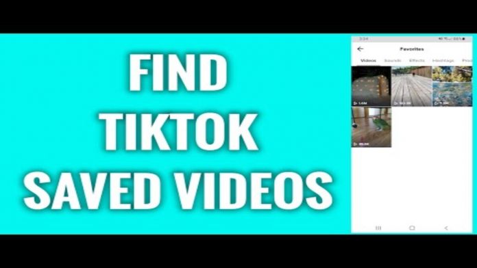 How To Find Saved Videos On Tiktok