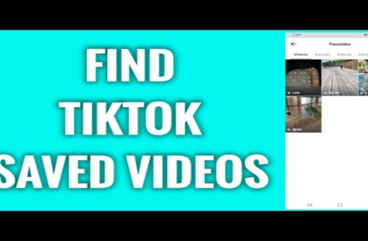 How To Find Saved Videos On Tiktok