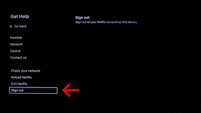How To Sign Out Of Netflix On Tv?