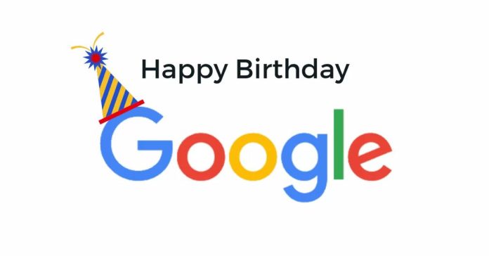 Happy 25th Birthday GOOGLE