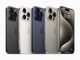 iPhone 15 pro and 15 pro max specification.