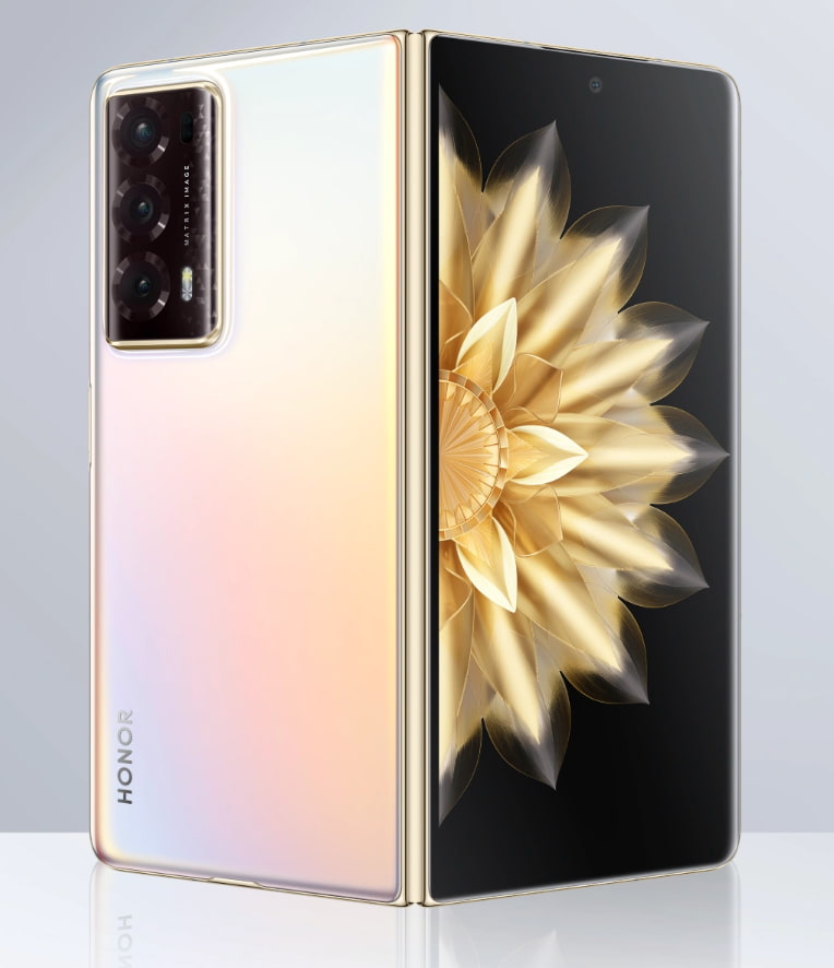 the HONOR Magic V2 AI MOTION 